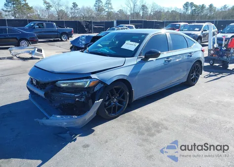 2024 Honda Civic Sport z USA, uszkodzony, nr VIN 19XFL2H89RE022526